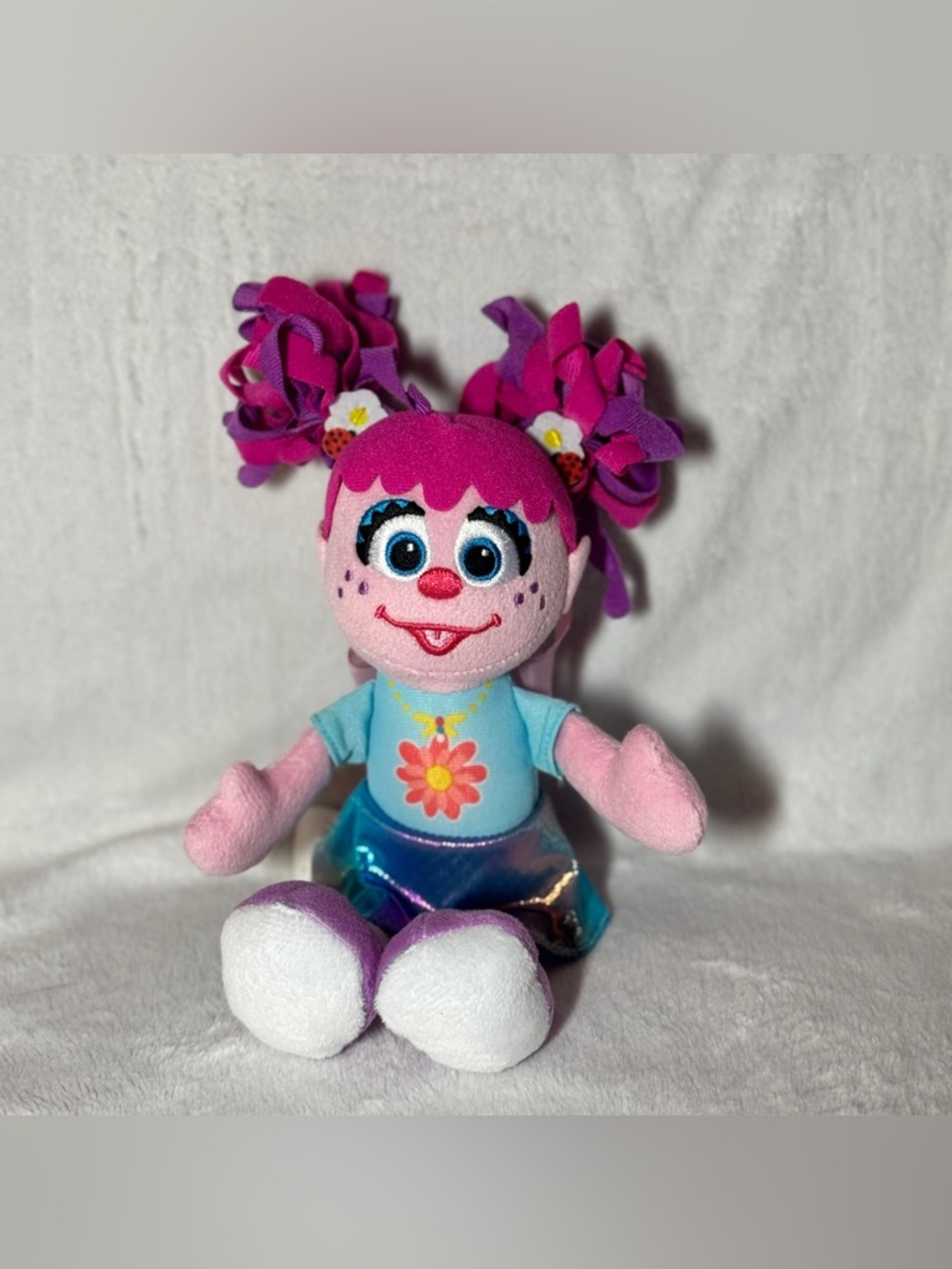 Sesame Street Friends Abby Cadabby Plush Toy 9 Inch Soft Huggable Doll 2024